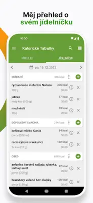 Kalorické Tabulky android App screenshot 5
